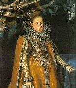 POURBUS, Frans the Younger Portrait of Maria Magdalena of Austria oil on canvas